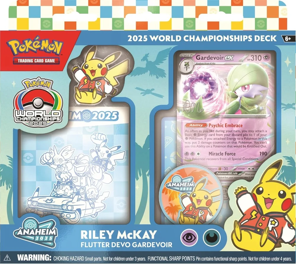 Pokémon TCG - World Championships Deck  Riley McKay "Flutter Devo Gardevoir" - English
